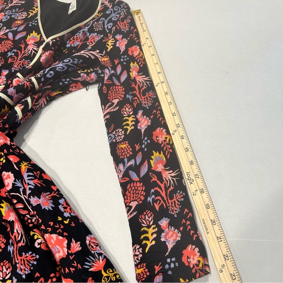 La Fiancée‎ Floral Black Dress - Picture 9 of 15